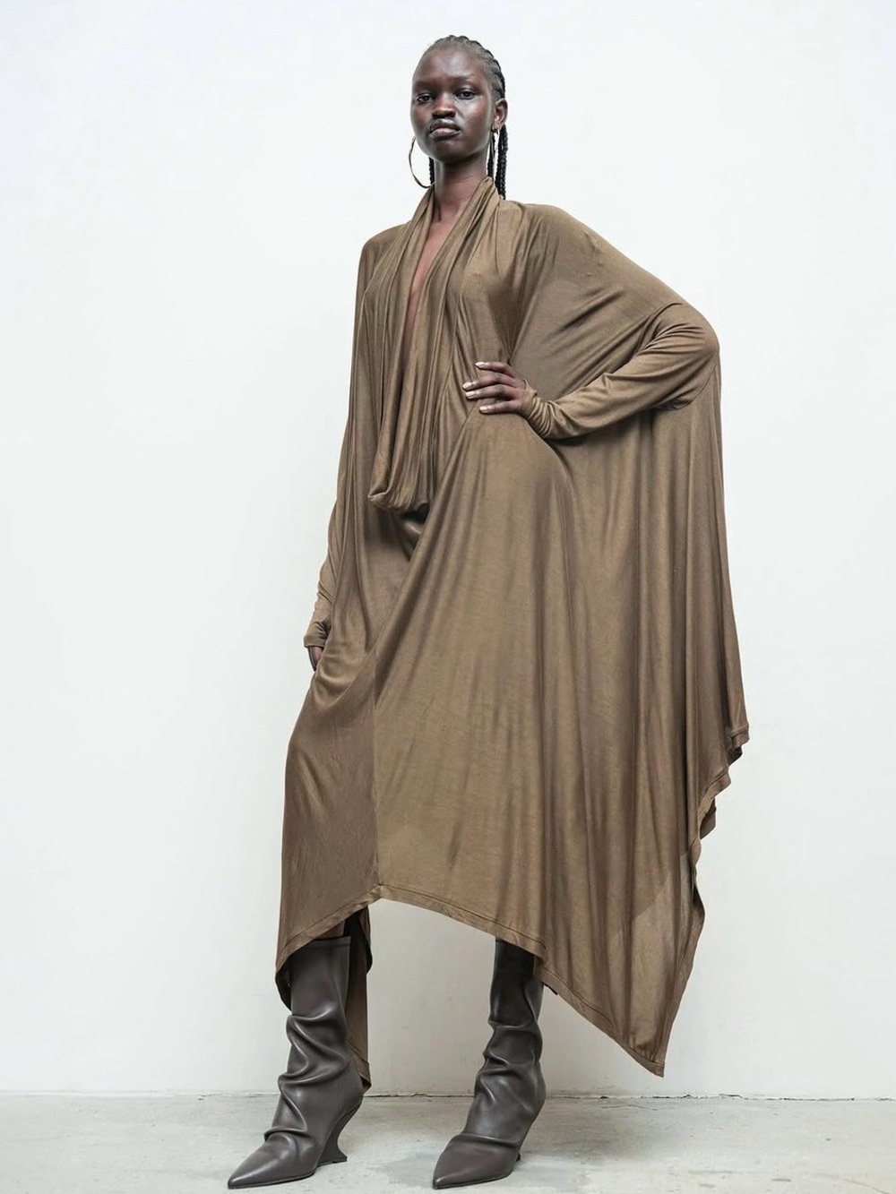 NICHOLAS K Convertible Serius T Dress in Bronze